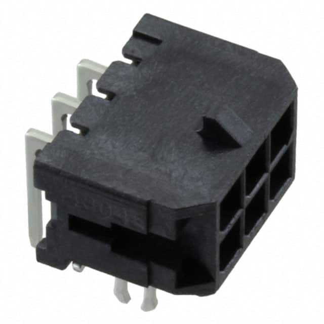 0430455602 CONN HEADER R/A 6POS 3MM