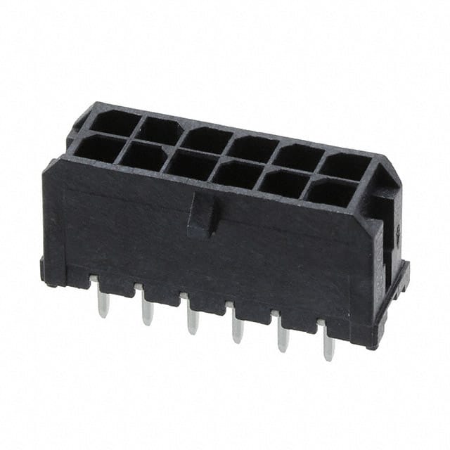0430451228 CONN HEADER VERT 12POS 3MM