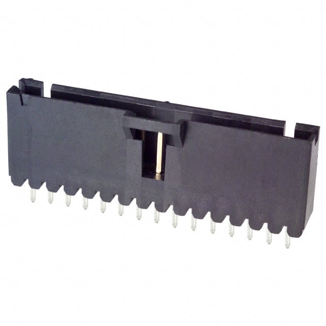 6-103735-4 CONN HEADER VERT 15POS 2.54MM