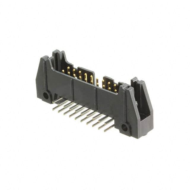 3428-5002 CONN HEADER R/A 20POS 2.54MM