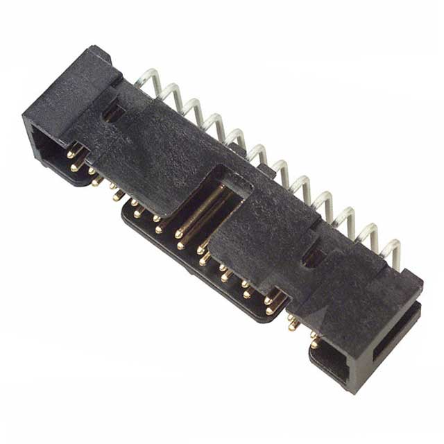 N2524-5002-UB CONN HEADER R/A 24POS 2.54MM