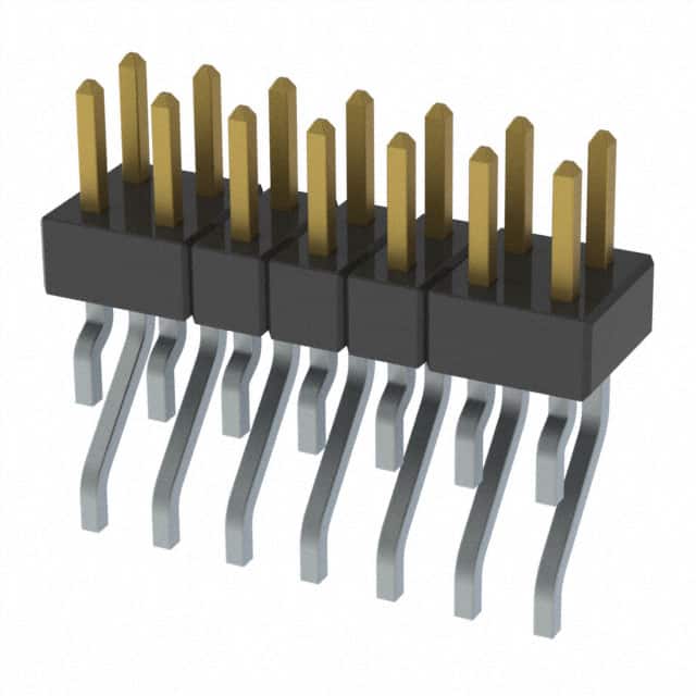 MMT-107-01-F-DH CONN HEADER SMD R/A 14POS 2MM