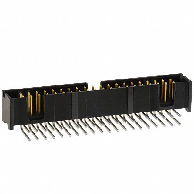 5103310-8 CONN HEADER R/A 40POS 2.54MM