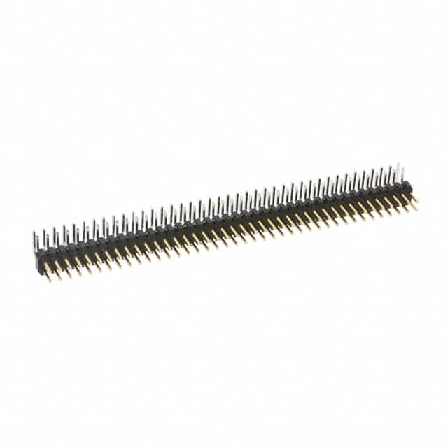 2380-5121TG CONN HEADER R/A 80POS 2.54MM