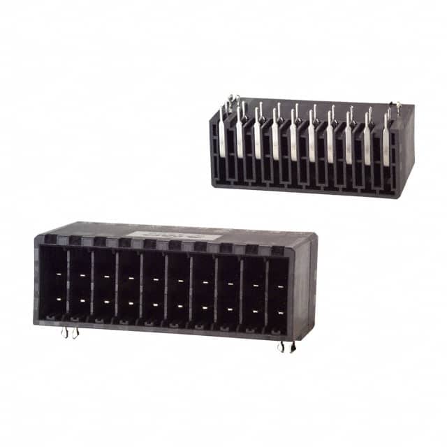 175365-5 CONN HEADER R/A 20POS 5.08MM