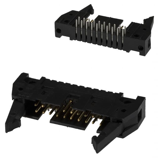 102322-4 CONN HEADER R/A 20POS 2.54MM
