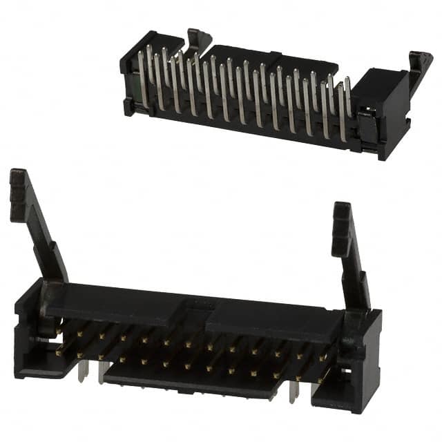 1761609-9 CONN HEADER R/A 26POS 2.54MM