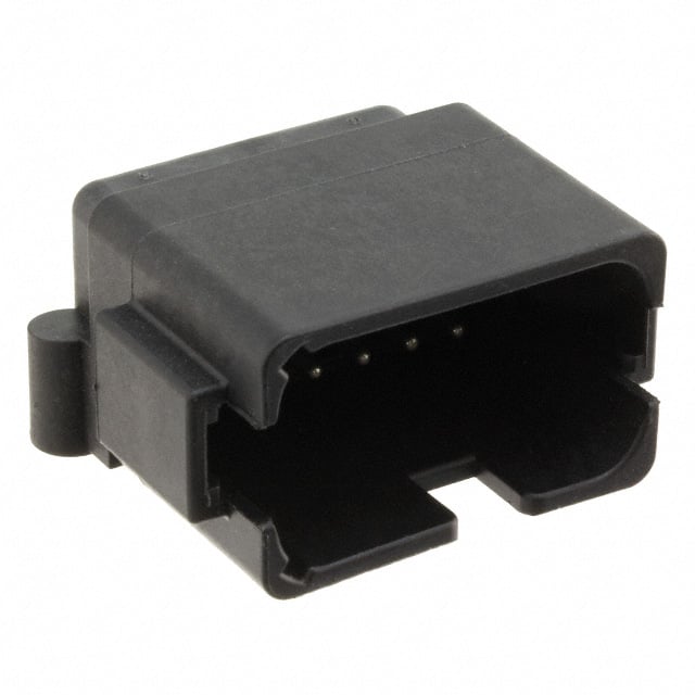DTF13-12PB CONN HEADER R/A 12POS 4.44MM