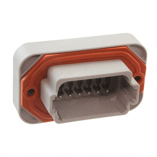 DT13-12PA CONN HEADER R/A 12POS 4.44MM