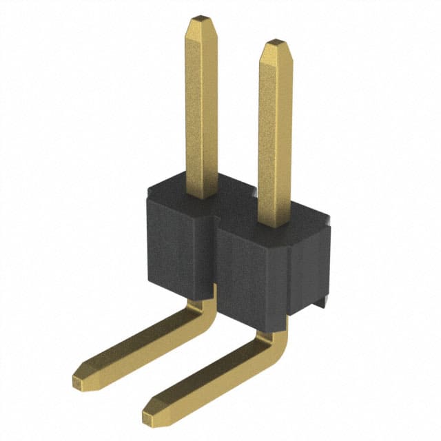 2PH1R-02-UA CONN HEADER R/A 2POS 2MM