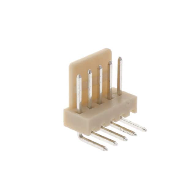 LHA-05-TRA CONN HEADER R/A 5POS 2.54MM
