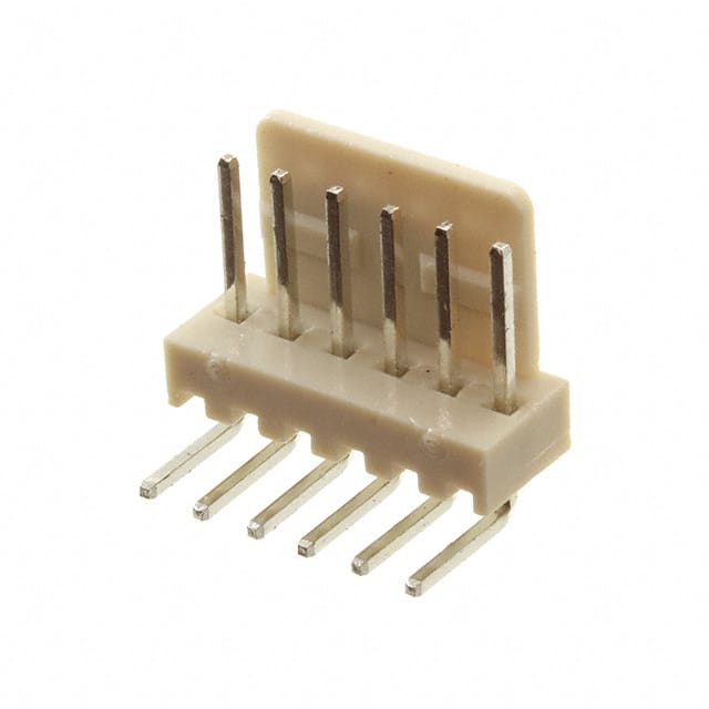 LHA-06-TRA CONN HEADER R/A 6POS 2.54MM