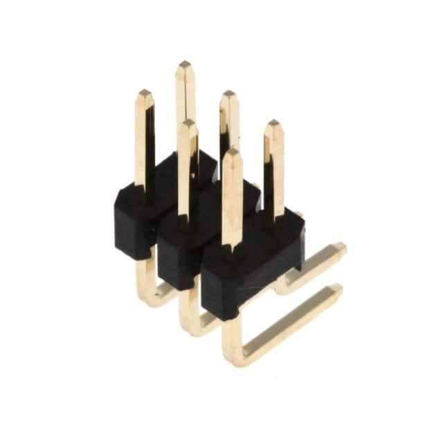 PR20203HBDN PIN HEADER, THR, DUAL ROW, .100"