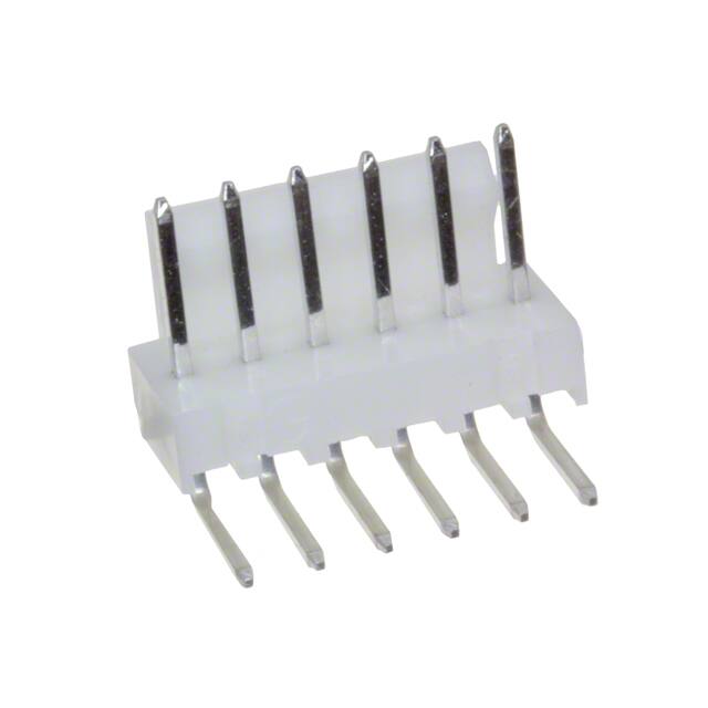 LHS-06-TRA CONN HEADER R/A 6POS 2.54MM