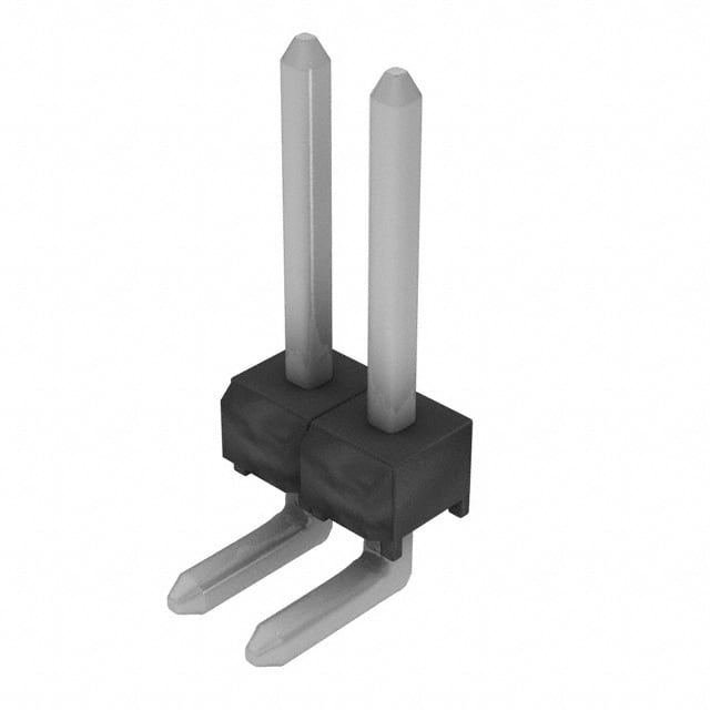 TSW-102-25-T-S-RA CONN HEADER R/A 2POS 2.54MM