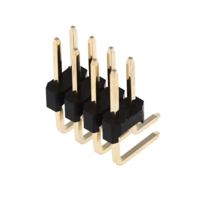 PR20204HBDN PIN HEADER, THR, DUAL ROW, .100"
