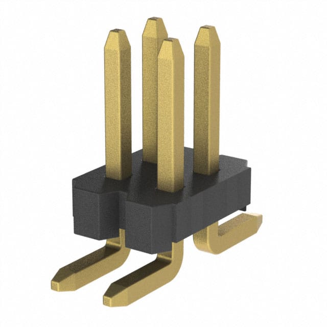 HPH2-A-04-UA-SMT CONN HEADER SMD 4POS 1.27MM