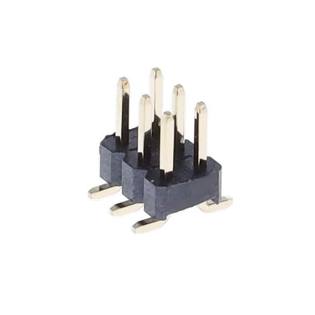 BG050-06A-0-0450-0737-0350-L-D 6W, 2.54MM PITCH PIN HDR,DIL, SM