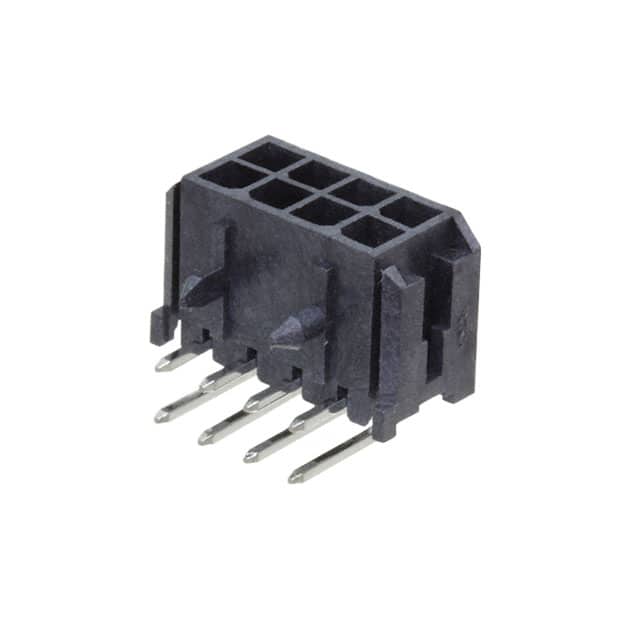 DML-08-A-H-T-A CONN HEADER R/A 8POS 3MM