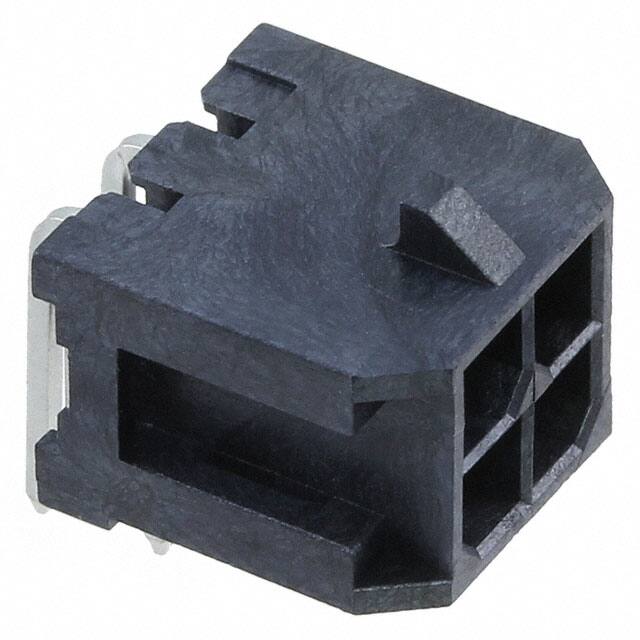 G881A04001TEU CONN HEADER R/A 4POS 3MM