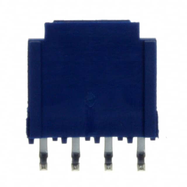 76382-404LF CONN HEADER R/A 4POS 2.54MM