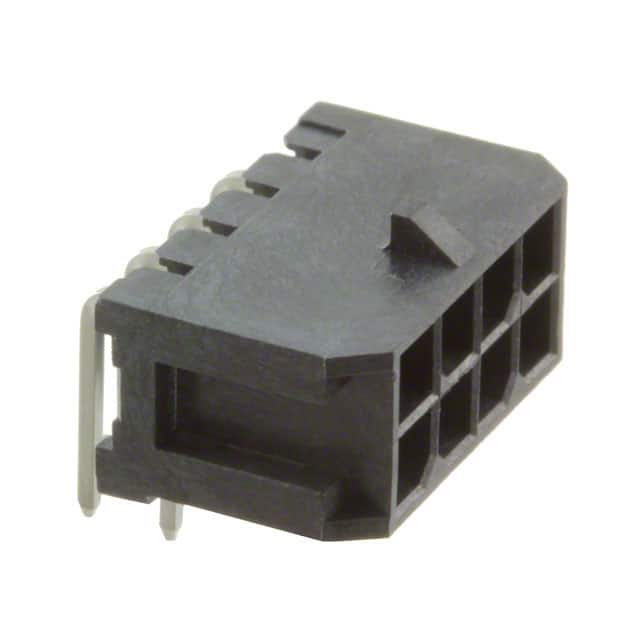 10127720-081LF CONN HEADER R/A 8POS 3MM