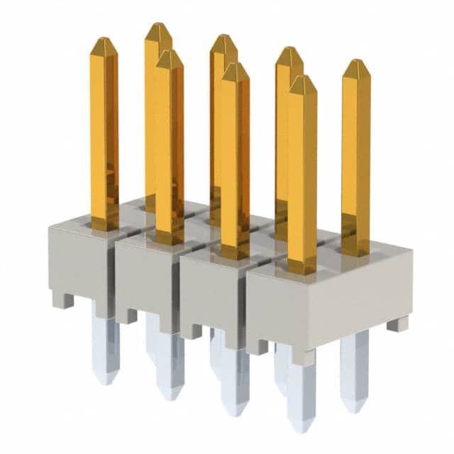 HTSW-104-07-S-D CONN HEADER VERT 8POS 2.54MM