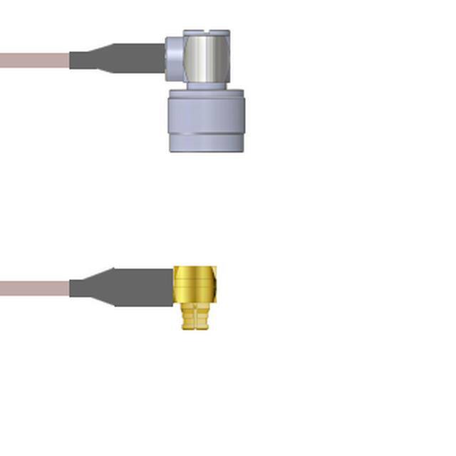 Q-2C0420005018i CBL ASSY SMP-N PLUG RG316 18"