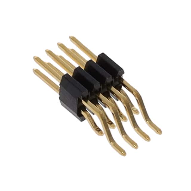 20021122-00008D4LF CONN HEADER SMD R/A 8POS 1.27MM
