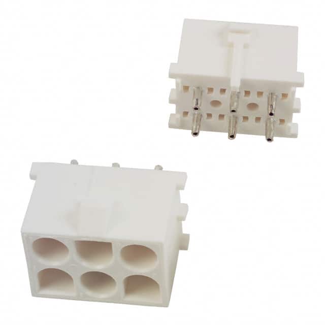 641970-1 CONN HEADER VERT 6POS 6.35MM
