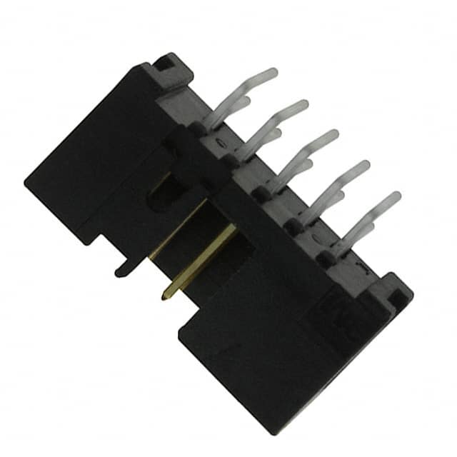 D2510-5002-AR CONN HEADER R/A 10POS 2.54MM