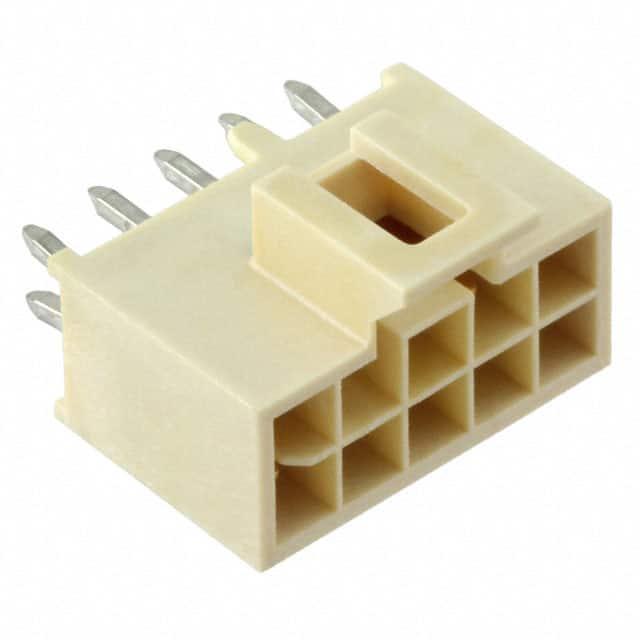 1053102210 CONN HEADER VERT 10POS 2.5MM