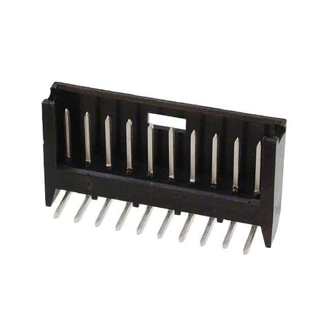 280381-1 CONN HEADER R/A 10POS 2.54MM