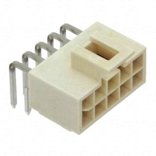 1053142210 CONN HEADER R/A 10POS 2.5MM