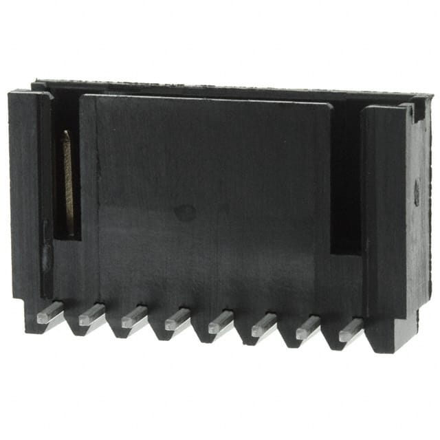 280380-2 CONN HEADER R/A 8POS 2.54MM