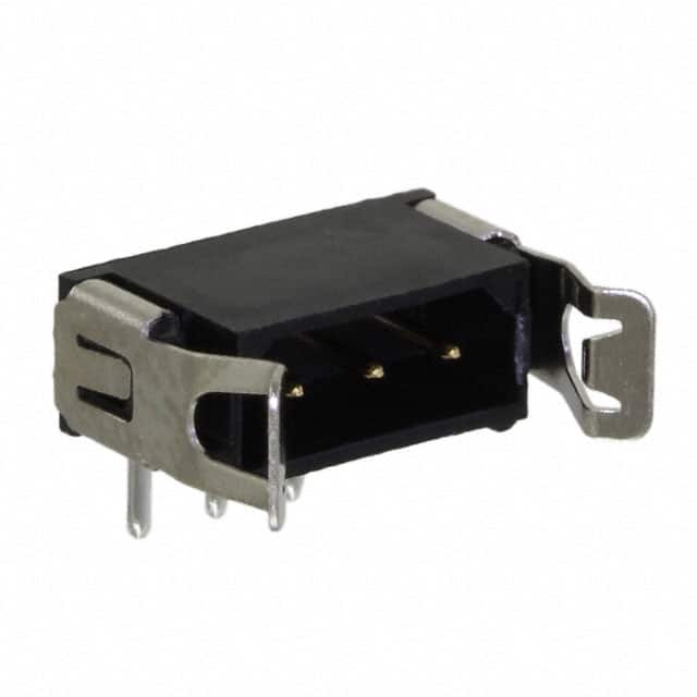 M80-8760322 CONN HEADER R/A 3POS 2MM