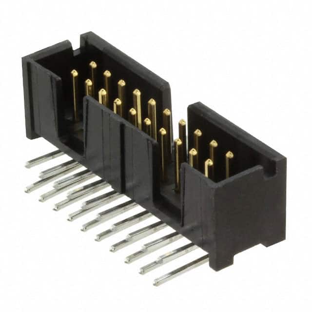 103311-5 CONN HEADER R/A 20POS 2.54MM