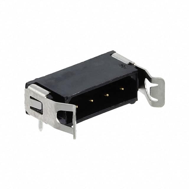M80-8760422 CONN HEADER R/A 4POS 2MM