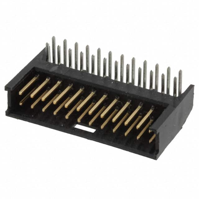 280522-2 CONN HEADER R/A 24POS 2.54MM
