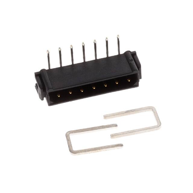 M80-8430742 CONN HEADER R/A 7POS 2MM
