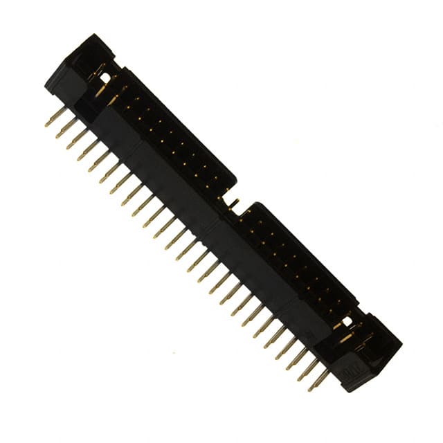 D2550-5002-AR CONN HEADER R/A 50POS 2.54MM