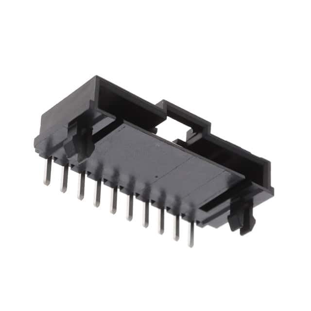 0705510044 CONN HEADER R/A 10POS 2.54MM