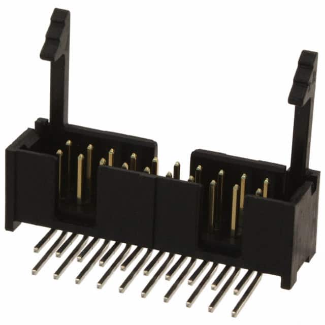 104130-4 CONN HEADER R/A 20POS 2.54MM