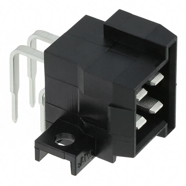 828801-1 CONN HEADER R/A 4POS 5MM