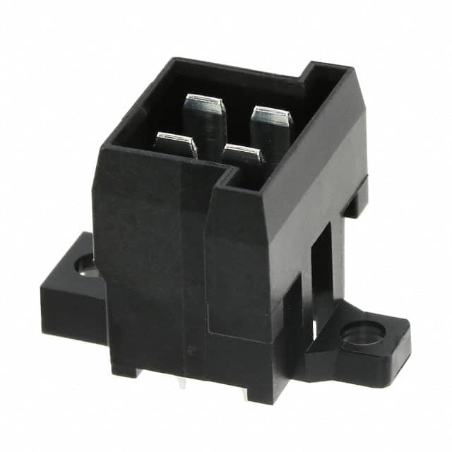 963357-6 CONN HEADER VERT 4POS 5MM