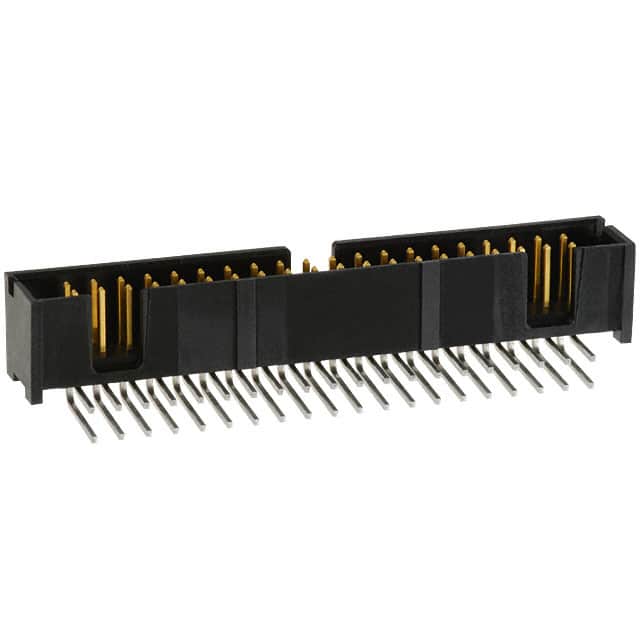 103311-8 CONN HEADER R/A 40POS 2.54MM