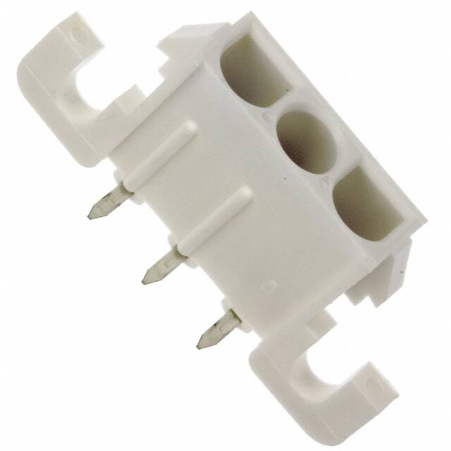 2-350943-0 CONN HEADER R/A 3POS 6.35MM