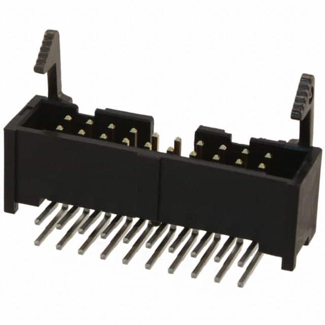 1761609-7 CONN HEADER R/A 20POS 2.54MM
