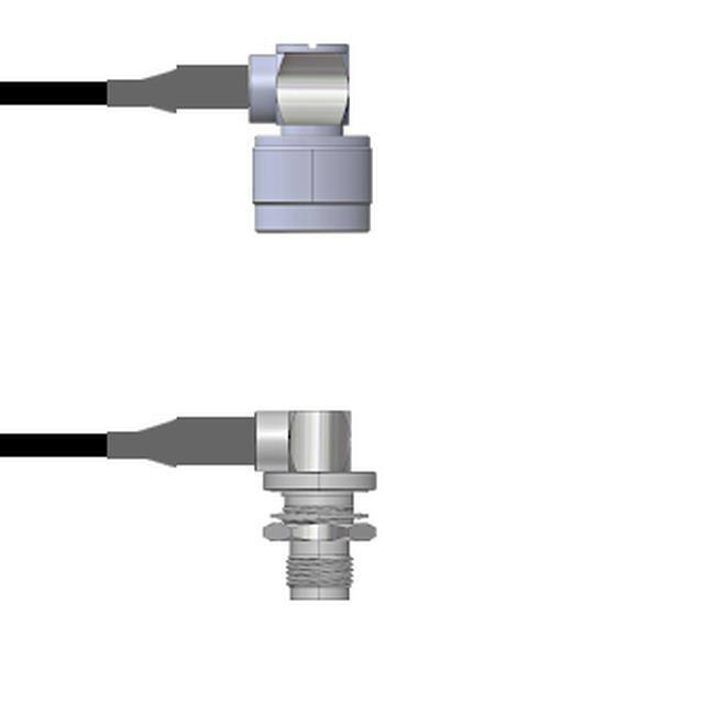Q-2F0490008012i CBL ASY N TO TNC P-J RG58 12"