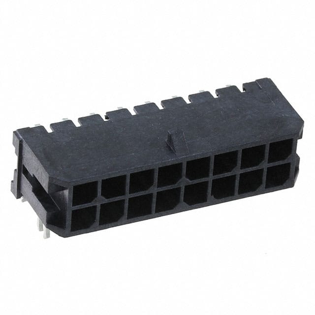 0430451622 CONN HEADER R/A 16POS 3MM
